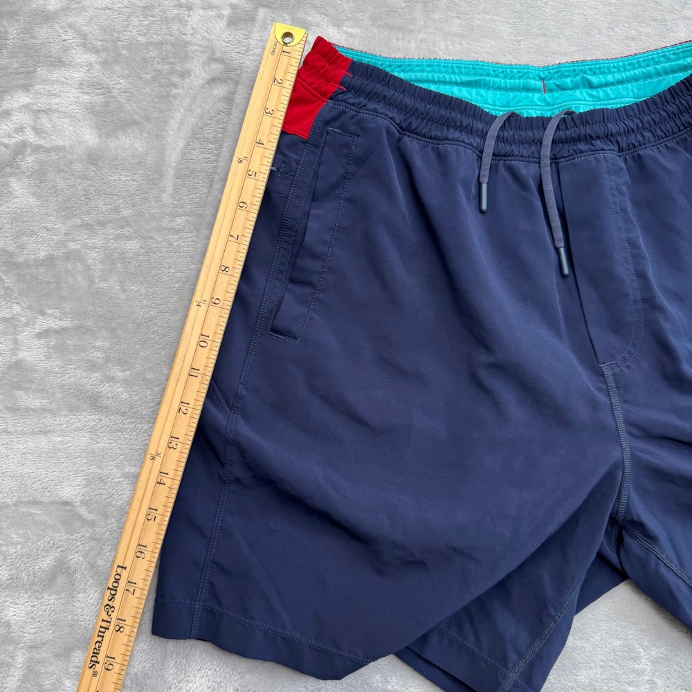Birddogs Shorts Mens XXL Navy Blue The Booms Classic Lined Gym Athletic Workout - Picture 7 of 10